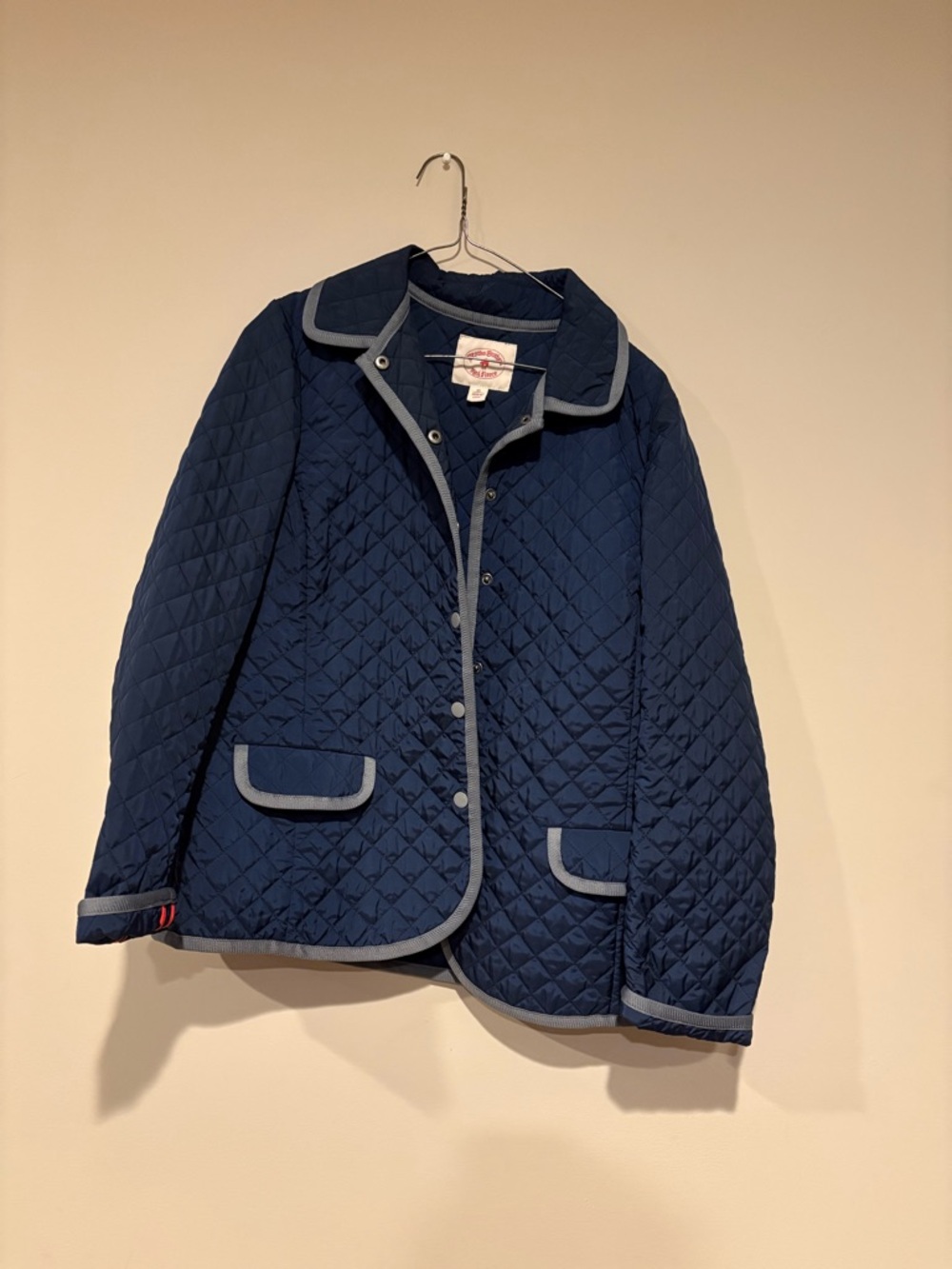 Brooks Brothers Navy Blue Quilted Jacket